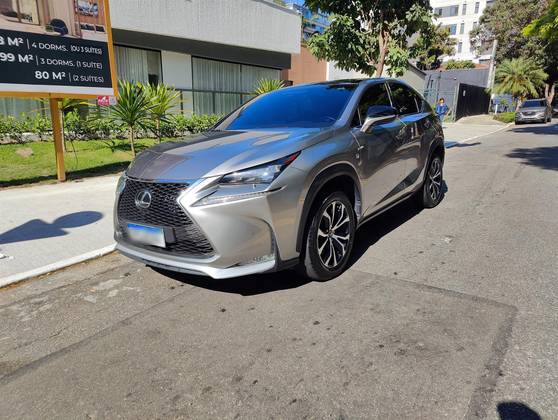 LEXUS NX 200T 2.0 F-SPORT 4X4 16V TURBO GASOLINA 4P AUTOMÁTICO